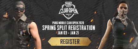 PUBG Mobile Open Registration for PMCO 2020 Spring Split