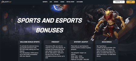 Esports betting bookmaker rebrands & changes name to Galaxy.bet