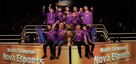 Nova eSports crowned as first ever Clash Royale League world champion