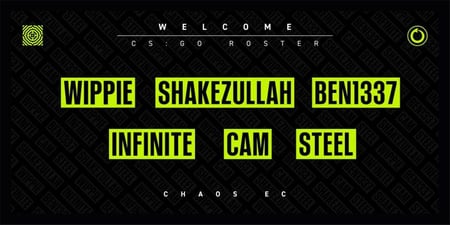 Chaos Esports Club take over Ben’s Anime Team CS:GO roster
