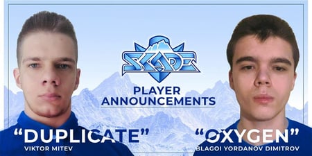 SKADE add Duplicate & Oxygen to CS:GO roster