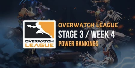 Overwatch League power rankings ahead of Stage 3, Week 4