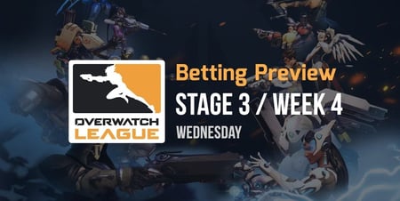 The Overwatch League – Betting Tips for Stage 3 Week 4, April 25