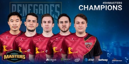 Renegades win DreamHack Masters Spring 2020 Oceania title