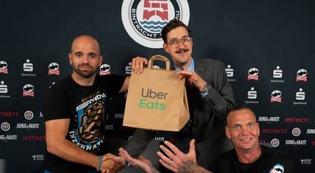 Eintracht Spandau land Uber Eats as first major sponsor