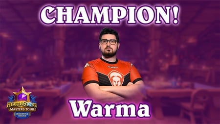 Warma wins Hearthstone Masters Tour Online: Jönköping