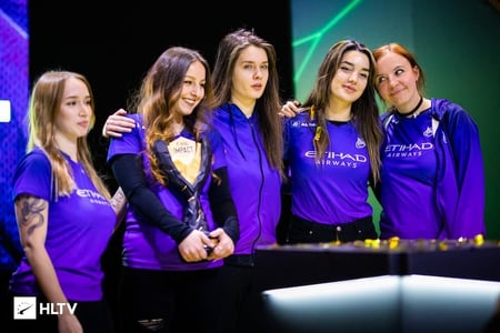 Nigma Galaxy Female win fourth ESL Impact trophy