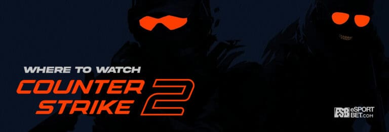 Where to stream Counter-Strike 2