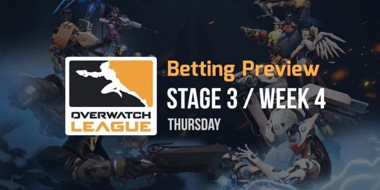 The Overwatch League – Betting Tips for Stage 3 Week 4, April 26