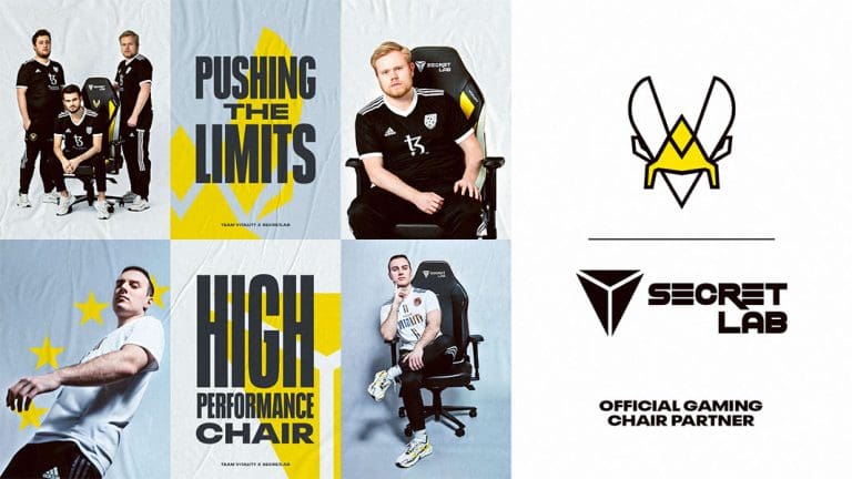 Vitality and Secretlab esports news