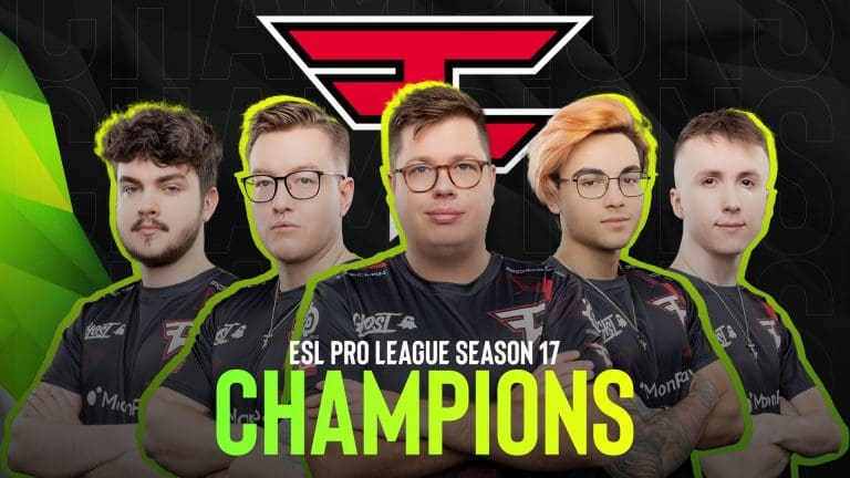 FaZe Clan close out Intel Grand Slam with ESL Pro League win