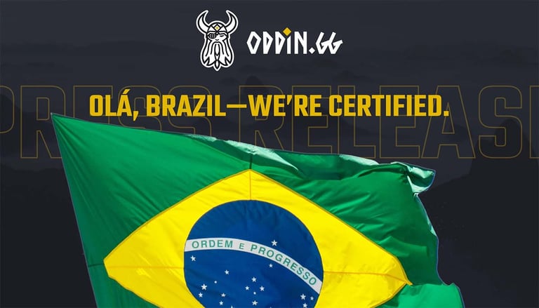Oddin.gg gets gambling license in BRazil