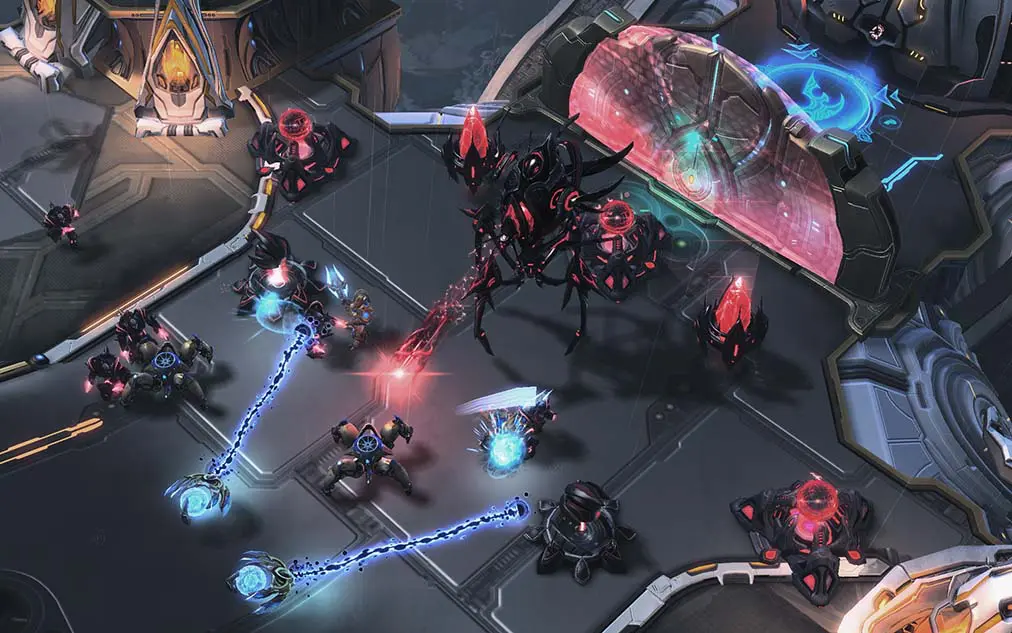 StarCraft II esports gameplay StarCraft II esports gameplay example