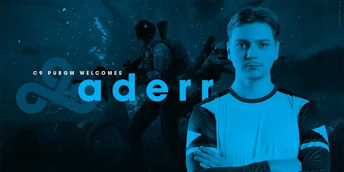 Cloud9 sign aderr to PUBG Mobile roster