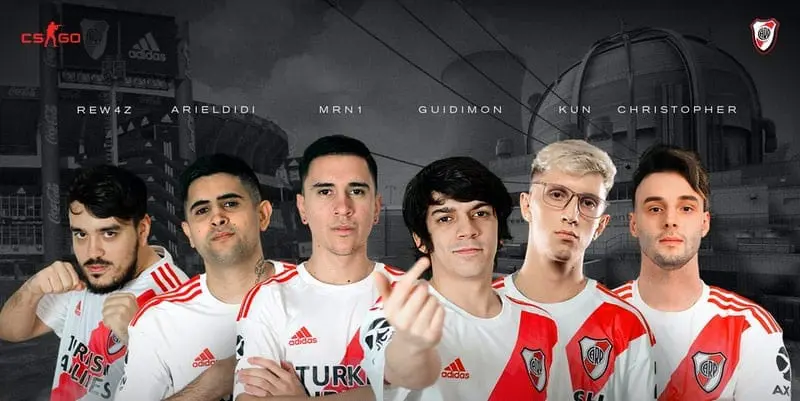 River Plate expand esports repertoire with CS:GO roster