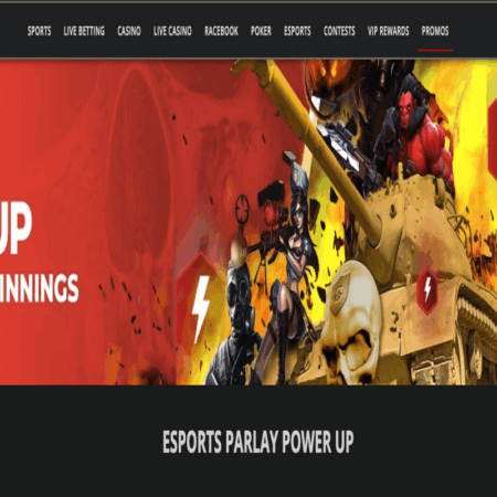 BetOnline esports parlay power up – Boost your winnings by 60%