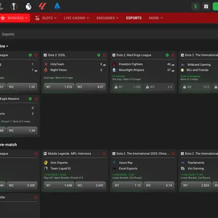 888Starz esports review