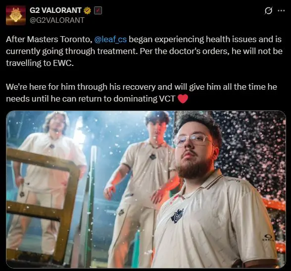 Leaf unable to play in EWC