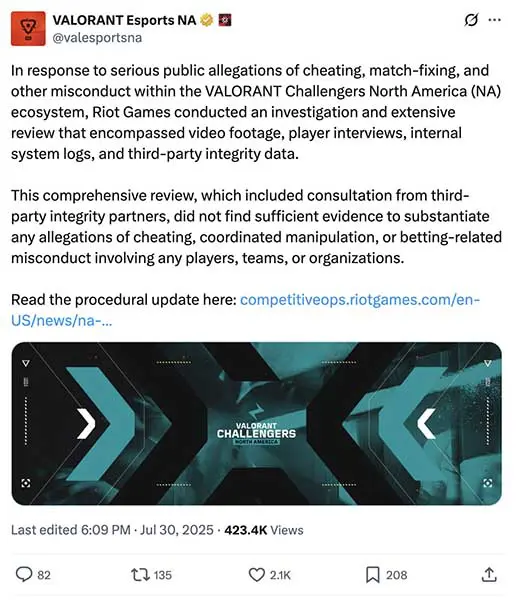 VALORANT x Statement