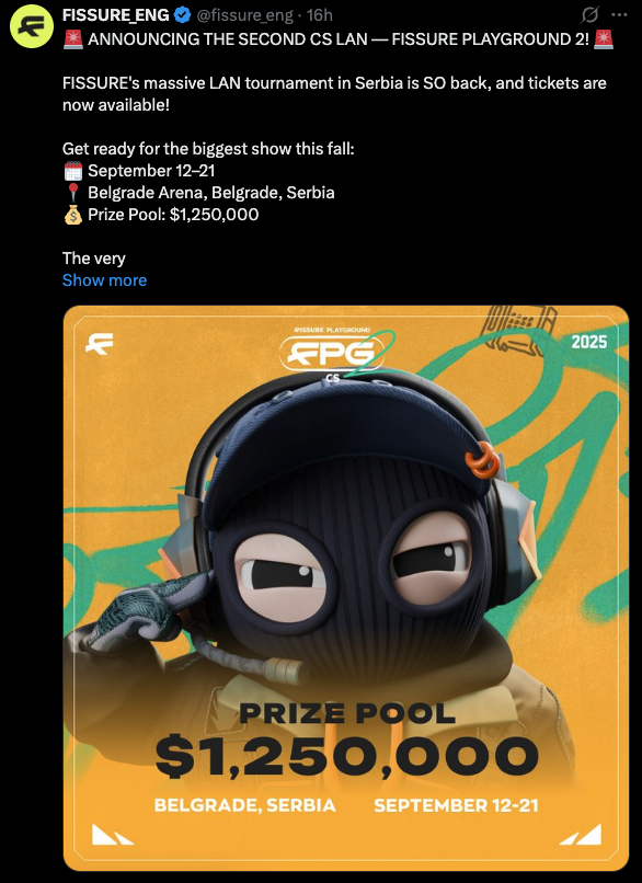 FISSURE Playground #2 invite announcements