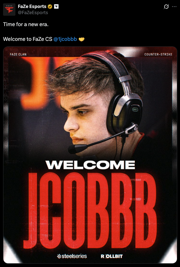 FaZe sign Jcobbb
