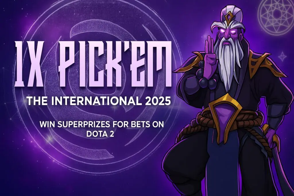 1xBet Dota 2 The International promo