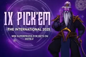 1xBet Dota 2 The International promo