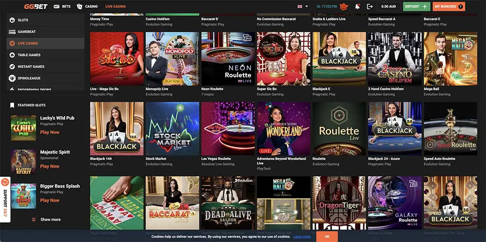 GGBet Casino review