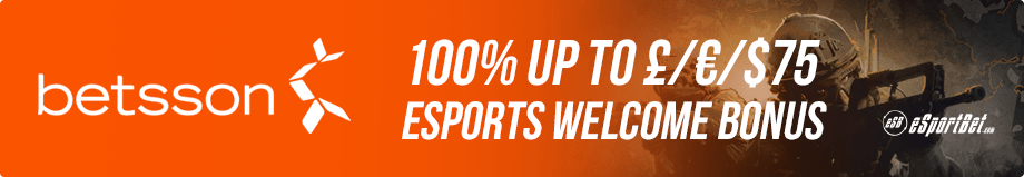 Betsson.com sign up and claim exclusive esports betting bonuses