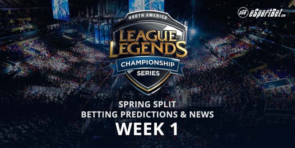 LOL: NA LCS Spring Split betting predictions and team news