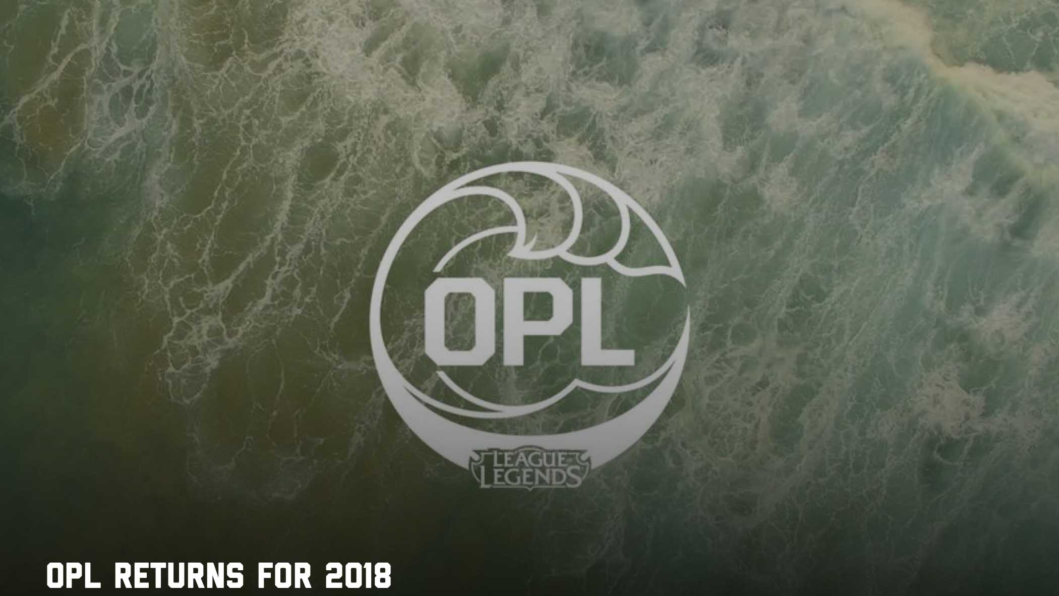 Oceanic Pro League - League Of Legends betting