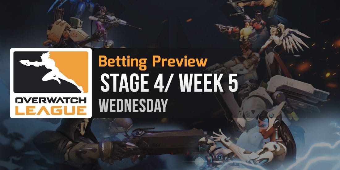 Overwatch League Stage 4 Week 5 Wednesday