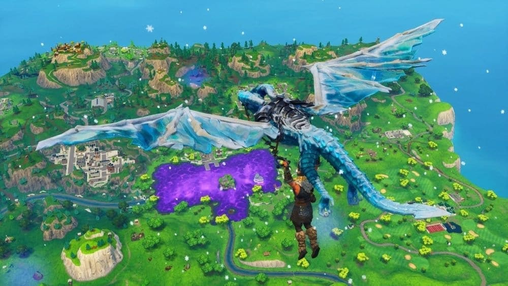 fortnite dragon glider - tree dinosaur fortnite