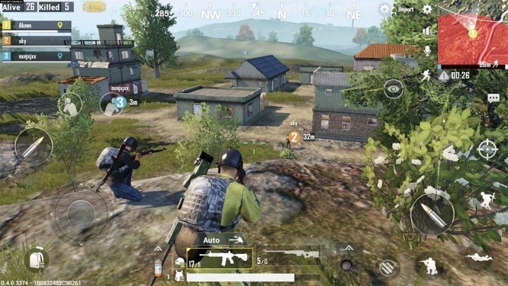 PUBG gameplay