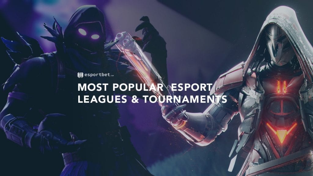 National and international esports leagues and tournaments
