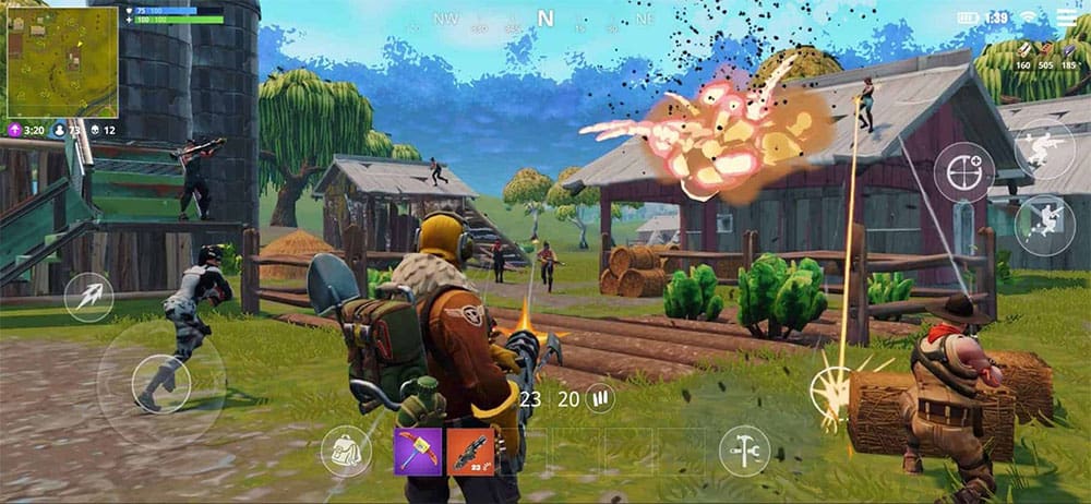 Fortnite Gameplay screenshot