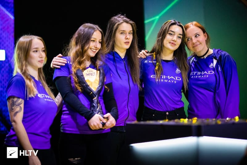 Nigma Galaxy Female win ESL Impact Katowice 2023