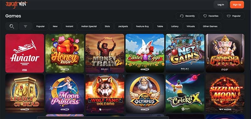 Jungliwin casino review