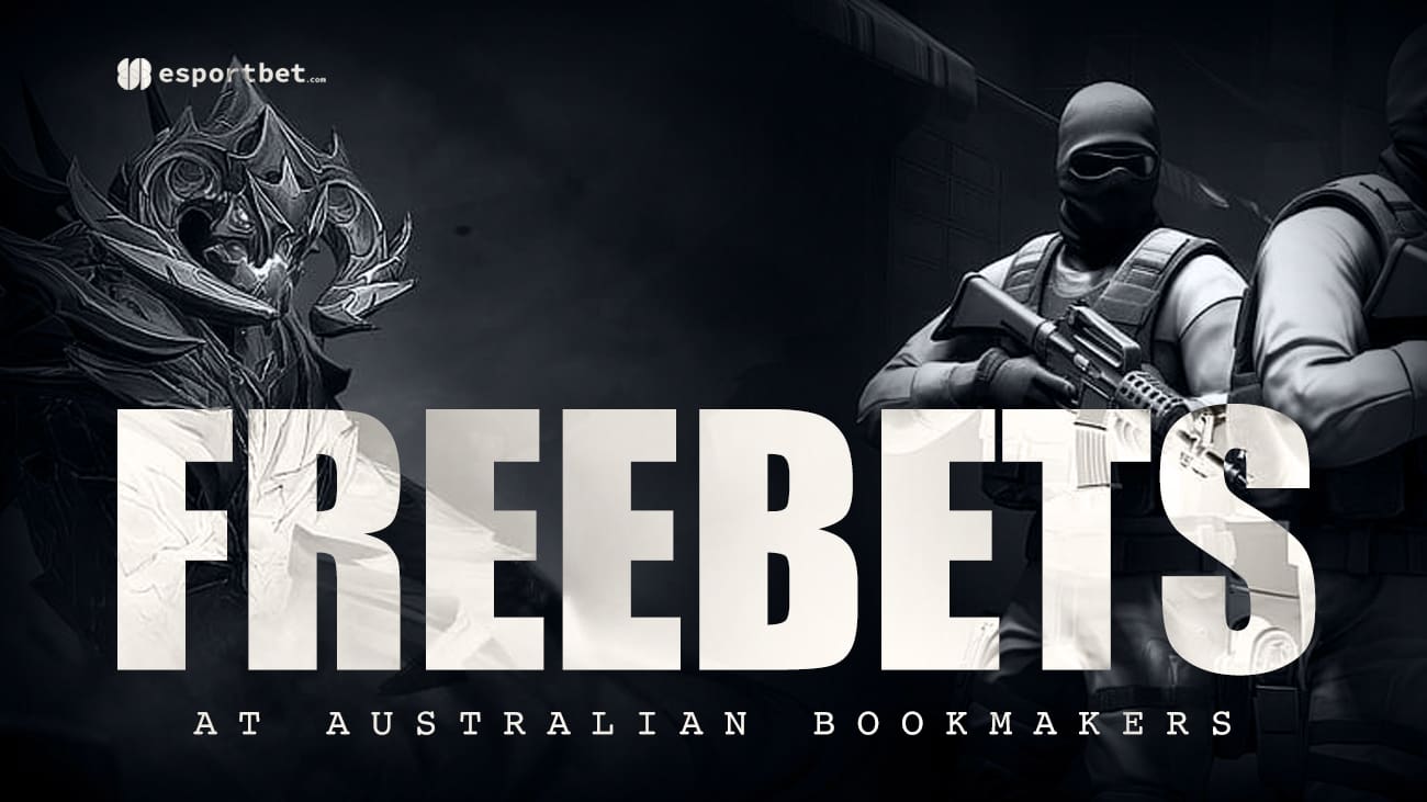 Esports free bets at Australian bookmakers