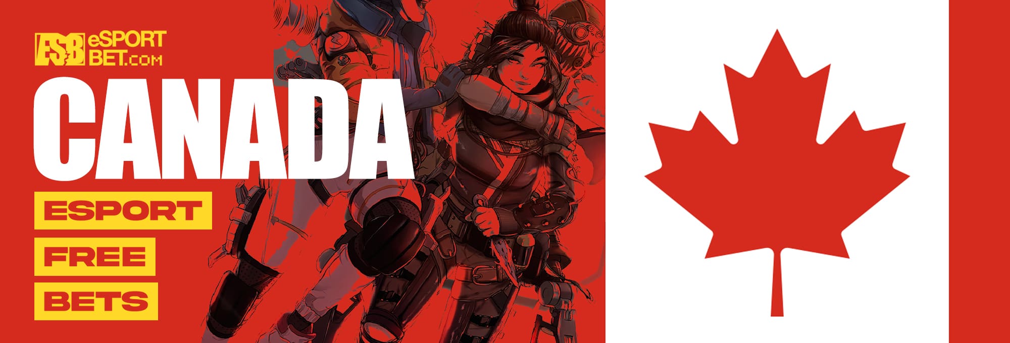 Esports Freebets Canada | Top CA Free Bet No Deposit Offers