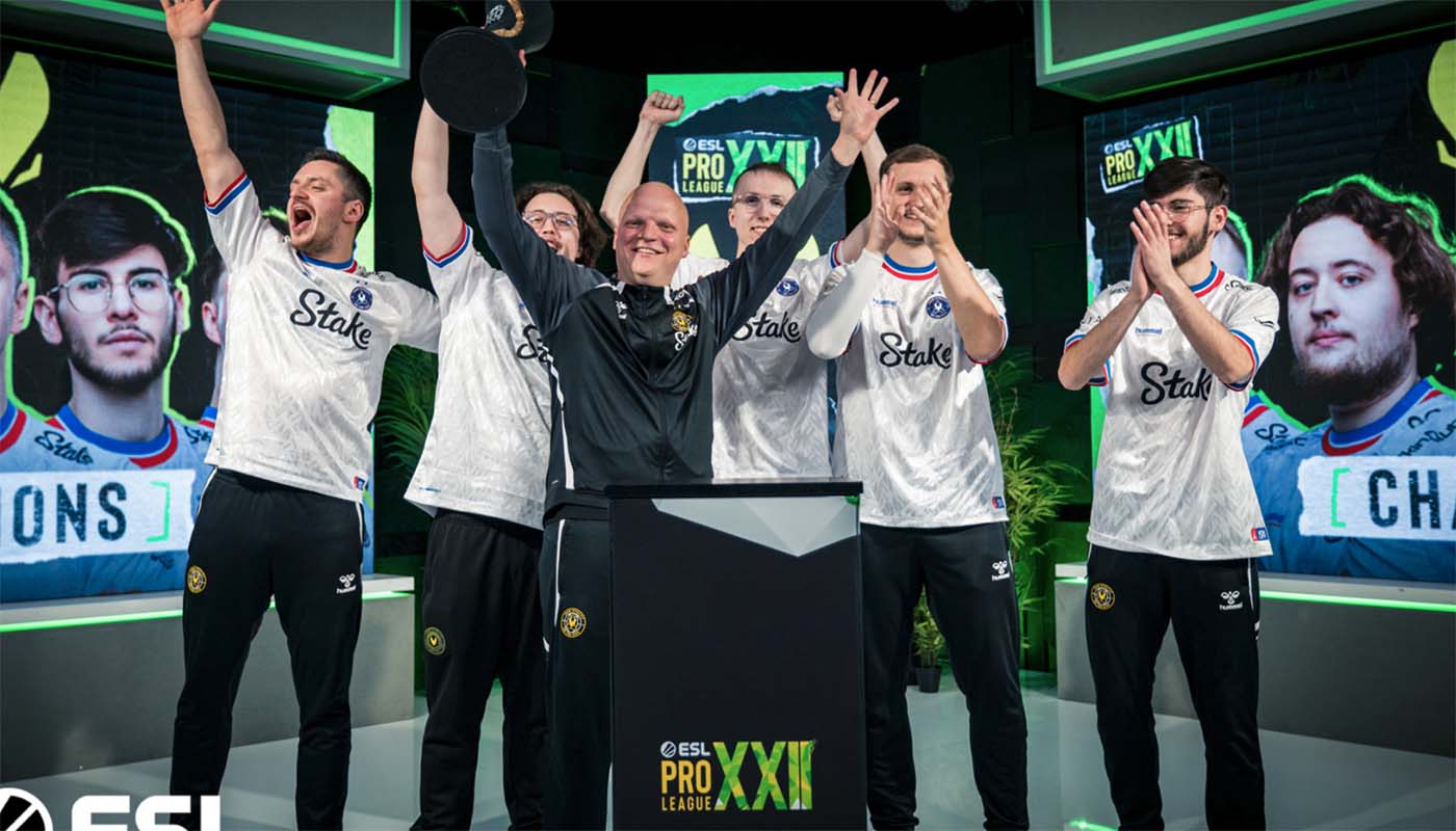 Team Vitality demolish Falcons to win ESL Pro League S22