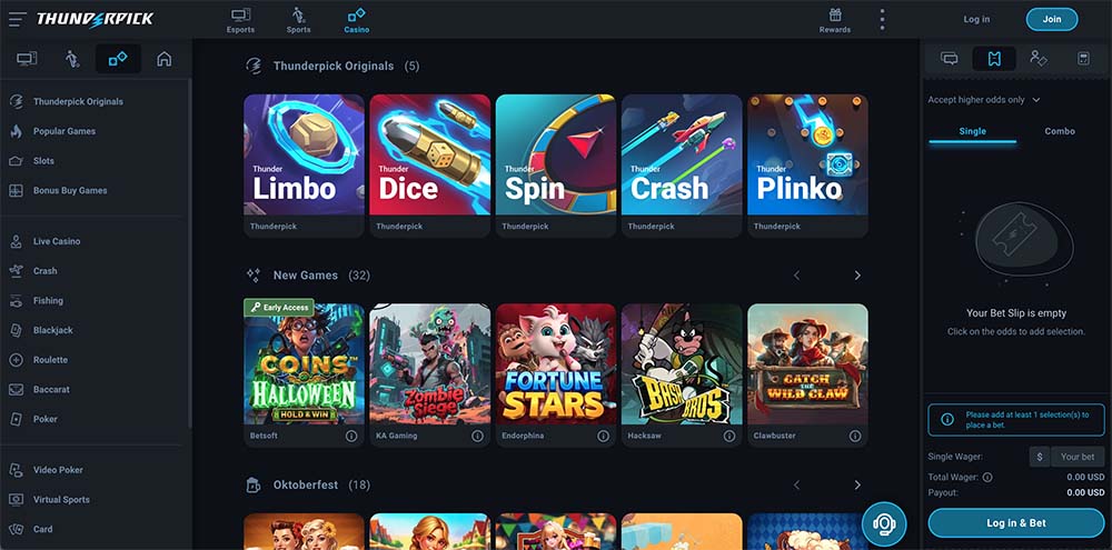 Thunderpick.io Casino review 